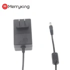 CEC DoE VI compliance 24vdc power supply 24v 1a US wall mount ac dc adapter with 100-240VAC input