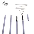 Wholesale multi colors vegan natural eyebrow tint dye pen waterproof custom private label fine tip slim brow pencil