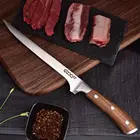 German Stainless Steel Bone Cutting Fillet Fish Knives, 7 Inch Boning Knife