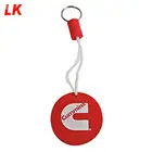 Cheap Custom Round Shaped eva float keyring keychain for promotion