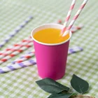 Cold drinking paper cup with lid paper cups with lids