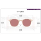 Personalized ODM&OEM round glasses baby girl shades sunglasses