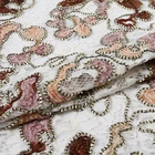 Elegant 2020 Zhejiang African Decorative Embroidery Lace Fabrics