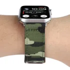 Watch Wholesale Nylon Apple Watch Band Strap Iwatch Camouflage Men Apple Watch Band 44mm