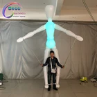 LED decoration inflatable walking costume puppet