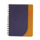 School Cheap School Notebooks School Stationary Supply Cheap Custom Green Hardcover Spiral A5 Pu Notebook Customised