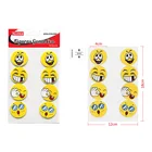 Fancy Die Cut Sticker Emoji Smiling Face 3D EVA Sponge Smile sticker For Phone