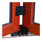 glass office entry commercial accordion folding doors