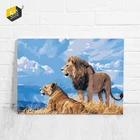 Home Decor Stretched Canvas Grassland Wildlife Prints Painting