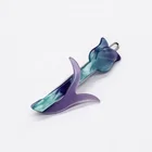 Korean fashion acrylic hairpins decorative resin flower hair pin for kids