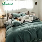 80% cotton 20% polyester poly cotton 300 thread count 3cm satin sateen stripe mercerized bedding set fabric