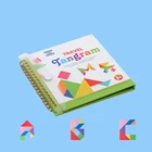120/150/240 questions Magnetic puzzle EVA 3D puzzle games Tangram smart puzzle for children