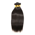 Silky Straight Hair Weaving Peruvian Virgin Hair Human Hair Extension