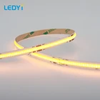 Led Strip Dimmable Flex 12v 24v Flexible 2110 Tape Light Luces Dotless Flip Chip Fob Cob Led Strip