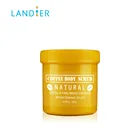 OEM skin care natural moisturizing silky beauty body care coffee body scrub
