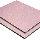 Hot selling glossy series sign cladding brushed aluminum plastic composite panel board price philippines