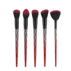 Youso professional makeup kit 5pcs cosmetics brush kabuki makeup brush set crystal handle