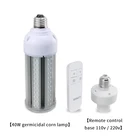 UV Germicidal Lamp with Remote Control UVC Ultraviolet LED Corn Bulb Disinfection UV Sterilizer Light For Home