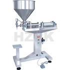Filler HZPK Semi-auto Vertical Single Head Pedal Paste Filler for Cosmetics Chemical Etc