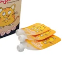 Stand Up Pouch With Spout Customized Zipper Baby Food Packaging Bag Liquid Stand Up Pouch With Spout