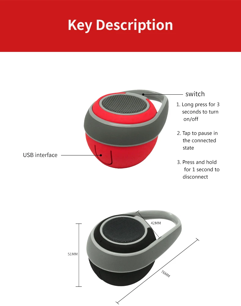 New Arrival Fashion Style Portable Bluetooth Speaker Array Speaker For Party - ANKUX.COM