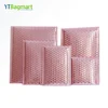 Metallic Foil Rose Gold Mailing Bags Plastic Padded Courier Envelopes Shipping Packaging Poly Bubble Mailers