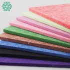 Restaurant Polyester Fiber Light Weight Soundproof Sound Absorb 9Mm 100% Recycle Pet Acoustic Panel