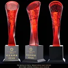 Award Wholesale K9 Crystal / Handmade Muslim Gifts Wedding Favors Gift Decoration Gift Crystal Trophy Award Book