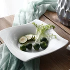 PITP White Ceramic Bone China 5 Inch Bowl for Restaurant