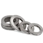 DIN 25201 Stainless Steel Double Fold Self-locking Washer