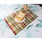 Hot selling Rectangle anti-slip waterproof pvc table mat