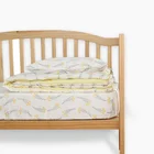 Customized Breathable muslin Fitted Crib Sheet 100% cotton cute baby fitted bed sheet Baby Bedding Sets