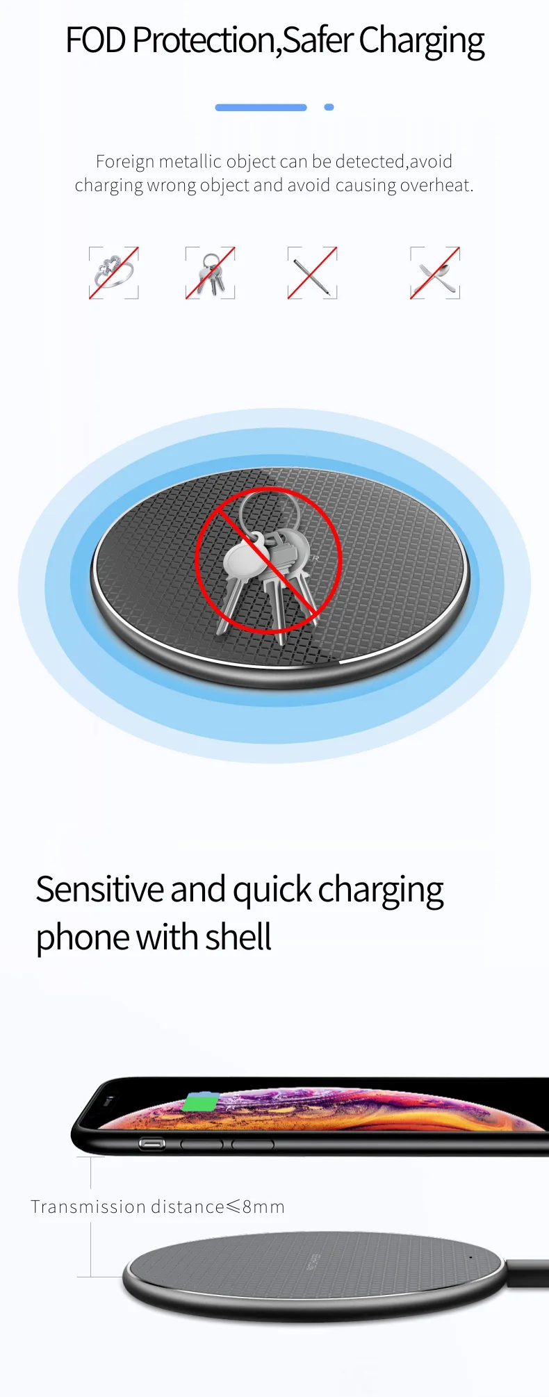 Hot wholesale 5V/2A Wireless Charger Wholesale New Arrivals 2020 Wireless Fast Charging Mobile Phones Charger For Iphone Android