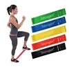 Wholesale Custom Printed Fitness Natural Latex Workout Pull Up Yoga Resistance Loop Exercise Bands