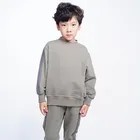 DATA STUDIO Breathable Spring Autumn Knitted Sports Boys Clothing Sets Kids