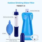 Hiking Portable Personal Outdoor Water Filter Survival Straw Camping Filter