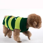 Deer Funny Ugly Green sweater christmas clothes for dogs