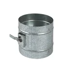 Easy Installation Ventilation Damper Ventilation Galvanized Steel Manual Round Air Volume Control Duct Damper Quadrant