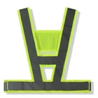 luminous fashionable polyester durable safety vest reflective coats custom