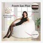 Large Foam Lounger High Quality round Xl Lazy Cool Bean Bag Chair