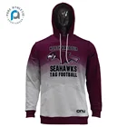 Fleece Men Sweatshirts Hoodie Pure 100% Polyester Printing Men Hoodies and College Sweatshirts with Label