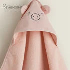Terry Wholesale 100% Cotton Luxury Waffle Terry Bath Towel Robe For Kids