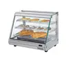 130L 160L Commercial Bread Chicken Hot Food Display Showcase Glass Door Simple Food Warmer For Sandwich and Pizza