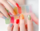 Nail Stickers 2020 Real Gel Nail Multi Design Nail Glossy Waterproof Stickers For Body Art