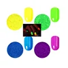 China hot sale colorful fluorescent luminescent yellow neon eye pigment glitter powder dye for eyeshadow nail polish and latex