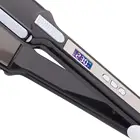 New Design Customized LCD Display Hair Straight Amazon Titanium Ceramic Hair Flat Iron Private Label Hair Straightener