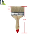 Hot Selling Acrylic Wooden Handle Pure Bristle Paint Brush Set Professional