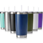Oz 2020 Top Seller 30 Oz Stainless Steel Tumblers Vacuum Insulated Cup With Straw And Lid