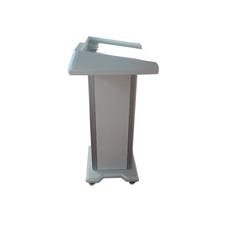Widely Used High Quality Teaching Use Multi-Media Modern Designs Church Lecture Podium Pulpit Lectern Speech Desk