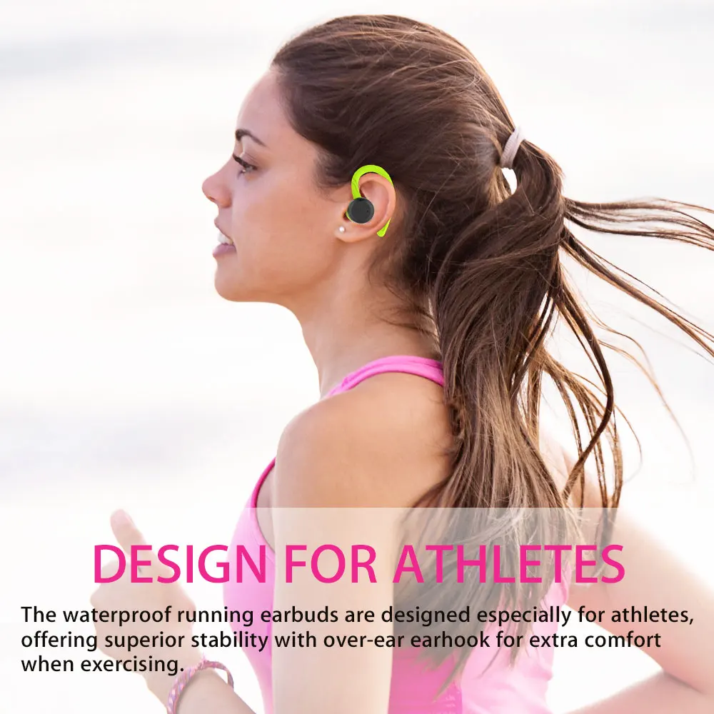 New amazon hot wireless earbuds bluetooth 5.0 with magnetic charging case support Wireless Charging Airoha 1532 - ANKUX.COM